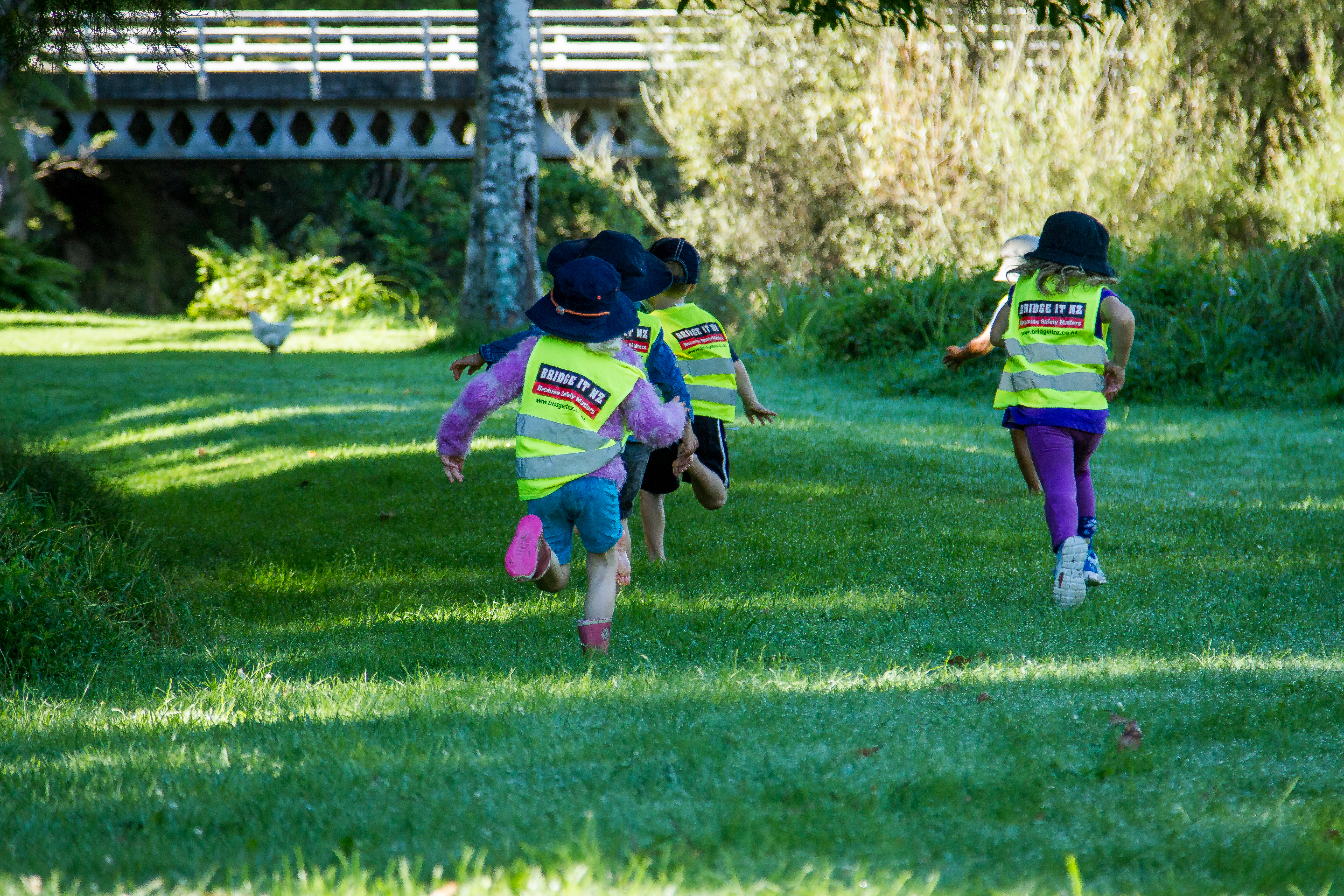 Te Pahu Preschool children at Forest Schooling 1