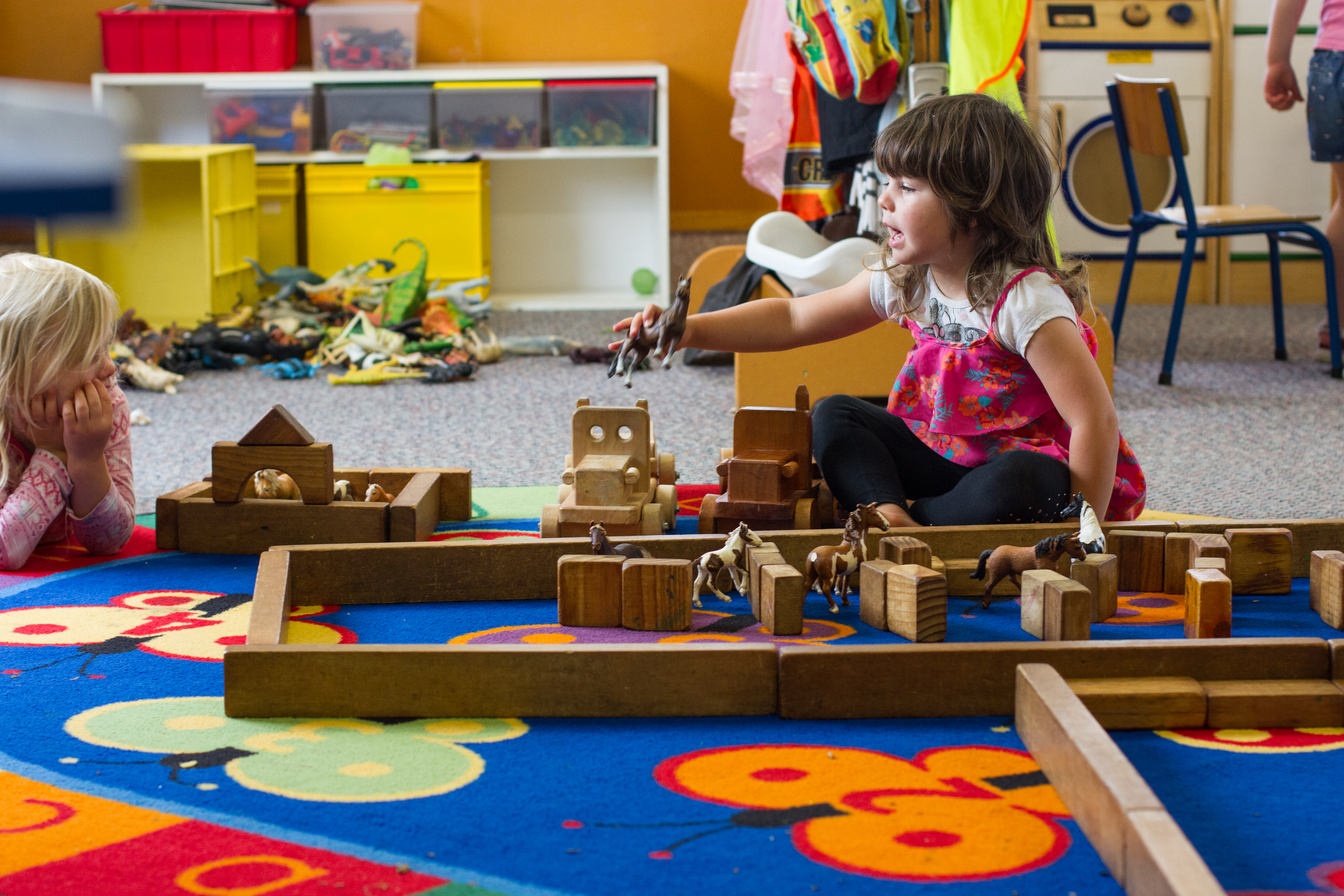 Te Pahu Preschool children enjoying imaginary play