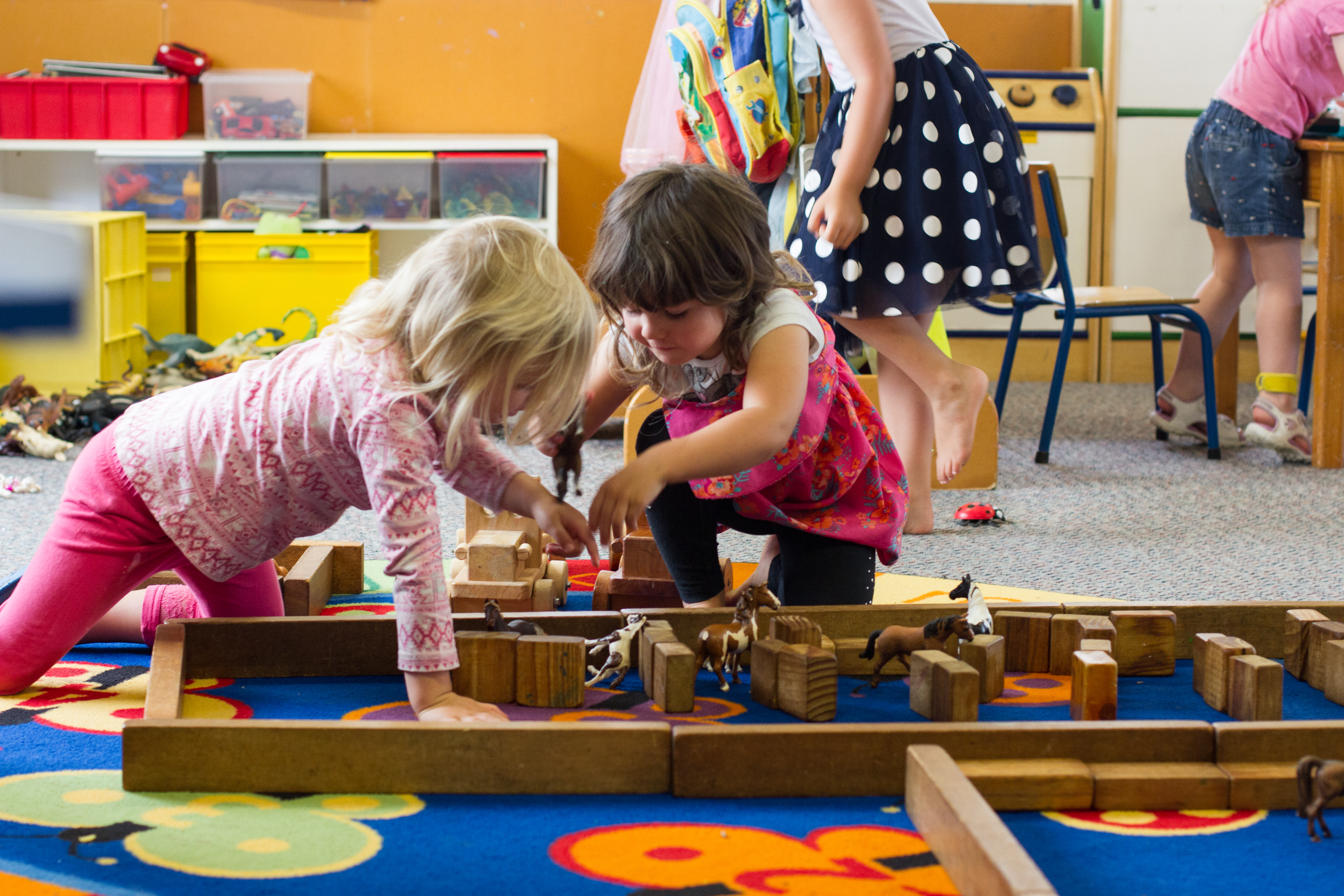 Te Pahu Preschool children enjoying Imaginary Play